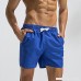 Beach Shorts Men Plus Size Men Breathable Trunks Pants Solid Swimwear Beach Shorts Slim Wear Blue B07NZ1SGP6